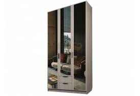 Шкаф с 2 ящиками Экон ЭШ3-РП-21-12-2я три зеркала