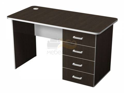 Стол письменный с тумбой левый с кабель каналом ПСт1.16Л