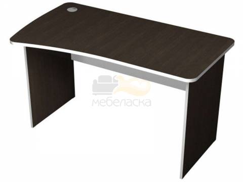 Стол письменный эргономичный левый с кабель каналом ПСЭ2.12Л