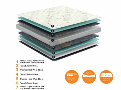 Матрас Винни-Пух ширина 900