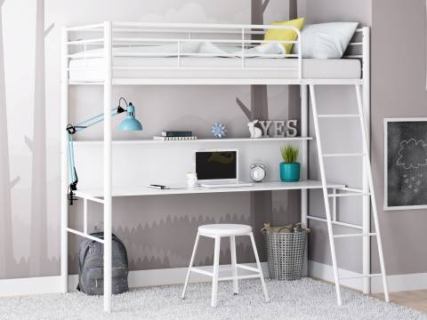 Кровать чердак Севилья 5 Белый