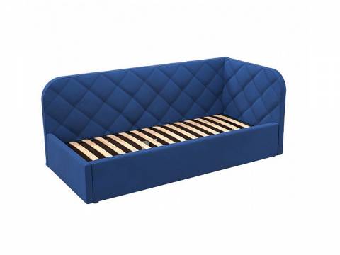 Кровать-софа Комфорт-1 Правая Ромб с ПМ велюр Магия 82