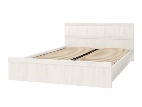 Кровать КД-1.11 1600 Сабрина-2 Ясень анкор светлый