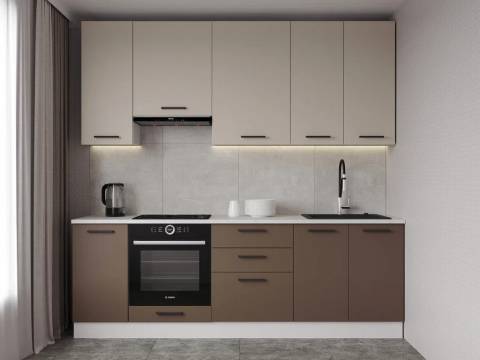 Кухонный гарнитур Латте 2400 (верх 950 мм)