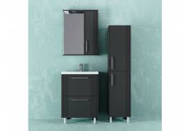 Комплект для ванны напольный Альба 60 антрацит