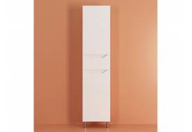 Пенал Сохо 40 напольный 2 двери, 1 ящик белый правый