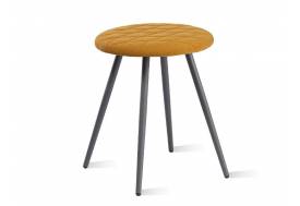 Табурет Йорк.2 Велюр dream yellow горчица