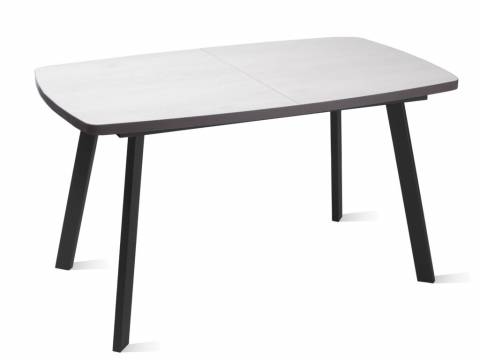 Стол раздвижной Прованс.1 пластик мрамор белый - комплект ног №12.1