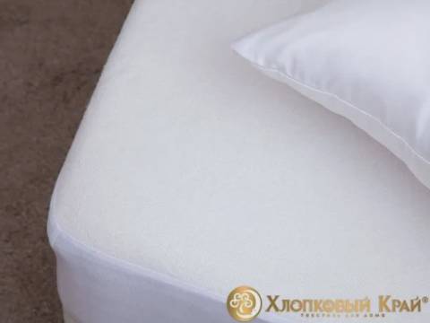 Наматрасник махра ПУ Caress 140х200 см