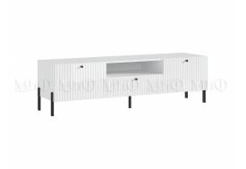 Тумба ТВ малая (металл) Оливия Белый Глянец, Белый