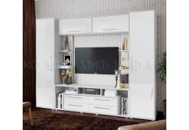 Гостиная Гармония Белый Глянец, Белый