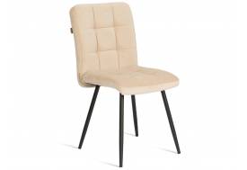 Стул обеденный Medeo велюр молочный