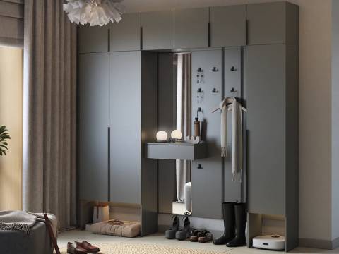 Прихожая Мебельсон К32 графит