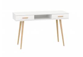 Стол письменный с двумя ящиками и открытой нишей 6-01103