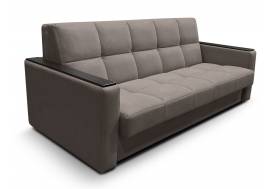 Диван Рэй 2000х2000 Клетка с прямыми подлокотниками с МДФ вивальди 8