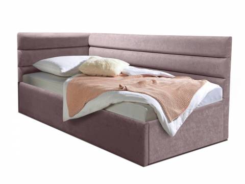 Кровать подростковая правая 800 Фрейм Модерн без подъема мелита 25