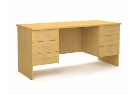 Стол учителя двухтумбовый с ящиками Лц.СПД-2 Лицей