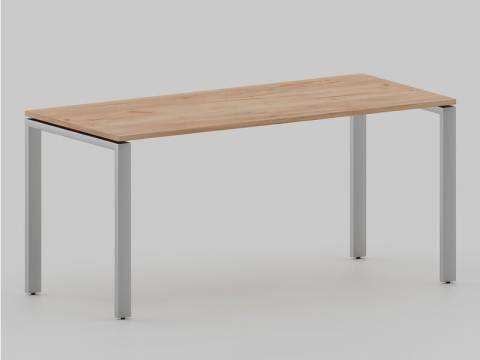 Стол с эффектом парения Лофт П-образные опоры серые ЛО.Кпп_8 800х1600 мм
