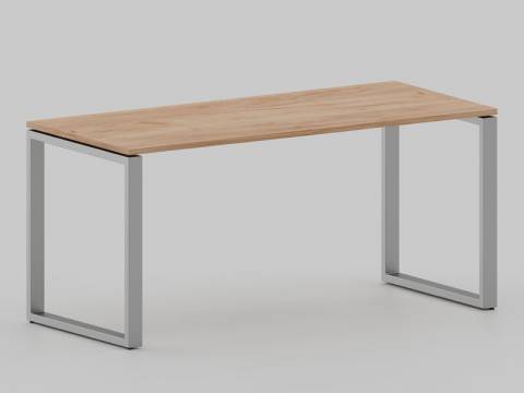 Стол с эффектом парения Лофт О-образные опоры серые ЛО.Кпо_6 600х1800 мм