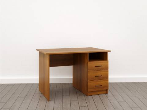 Стол прямой с тумбой 22мм (П-14) Комфорт