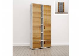 Шкаф для документов закрытый (С-21) Soft комбинированный