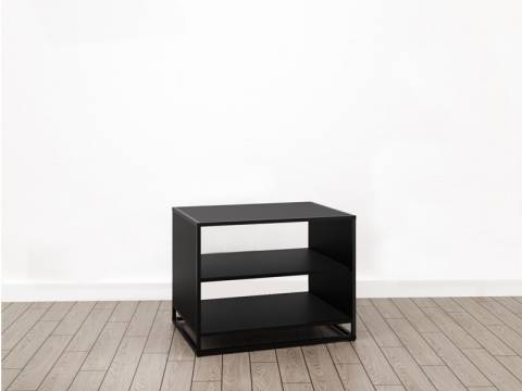 Тумба под принтер открытая (М-20) Лофт Черный