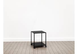 Тумба подкатная открытая (М-18) Лофт Черный