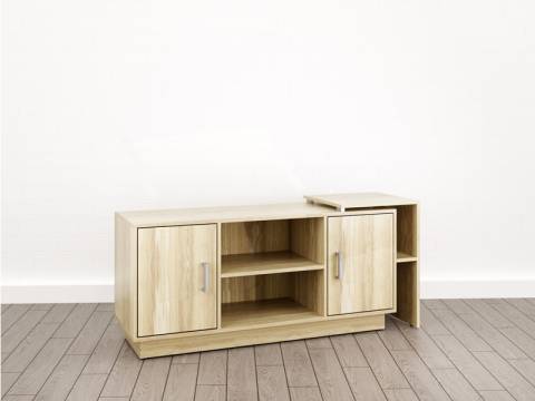 Тумба дизайн (О-9) Eclectic lite одноцветный Дуб рокпайл