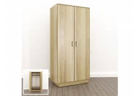 Шкаф глубокий для одежды (О-15) Eclectic lite одноцветный Дуб рокпайл