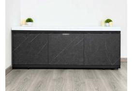 Экран под ванну МДФ Rita Black 1800 мм черный мрамор