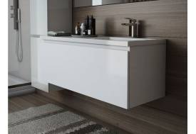 Тумба с раковиной справа Dallas Luxe 1050 навесная 1 длинный ящик