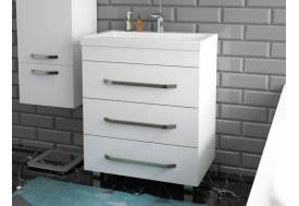 Тумба с раковиной Monaсo 700 напольная 3 ящика