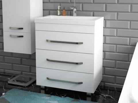 Тумба с раковиной Monaсo 700 напольная 3 ящика