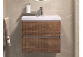 Тумба под раковину Mondi 600-0-2 Madera Classica Slim навесная акация темная