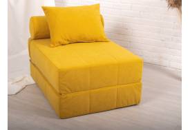 Кресло-кровать Lauttaa велюр Yellow