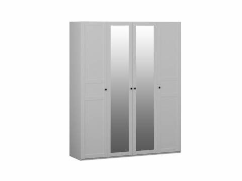 Шкаф 4-х дверный Фрея с двумя зеркальными дверями
