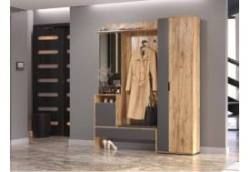 Прихожая Сабрина Дуб вотан/графит