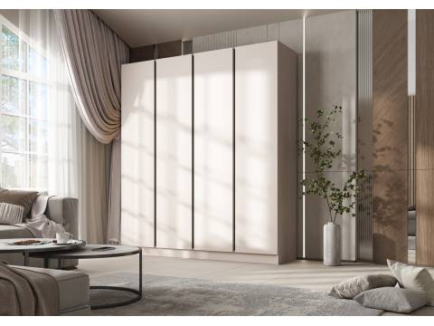 Шкаф трехстворчатый Келвин (2000) Кашемир-вставка черная