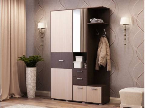 Прихожая с зеркалом ПВ-7