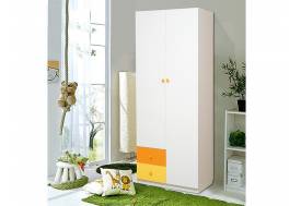 Шкаф 2-х дверный с ящиками Радуга