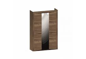 Шкаф 3-х дверный Гарда Дуб галифакс Табак