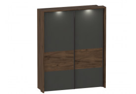 Шкаф с раздвижными дверями с обрамлением Глазго