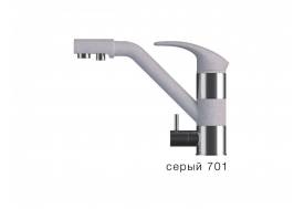 Смеситель для кухни Дуо Tolero Серый 701