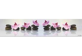 Фартук с фотопечатью Камни и орхидеи SP035