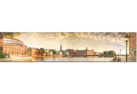 Фартук с фотопечатью Город SP056