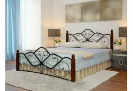 Кровать Венера 1 с кованой спинкой
